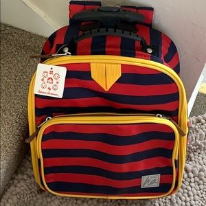 Kids rolling backpack